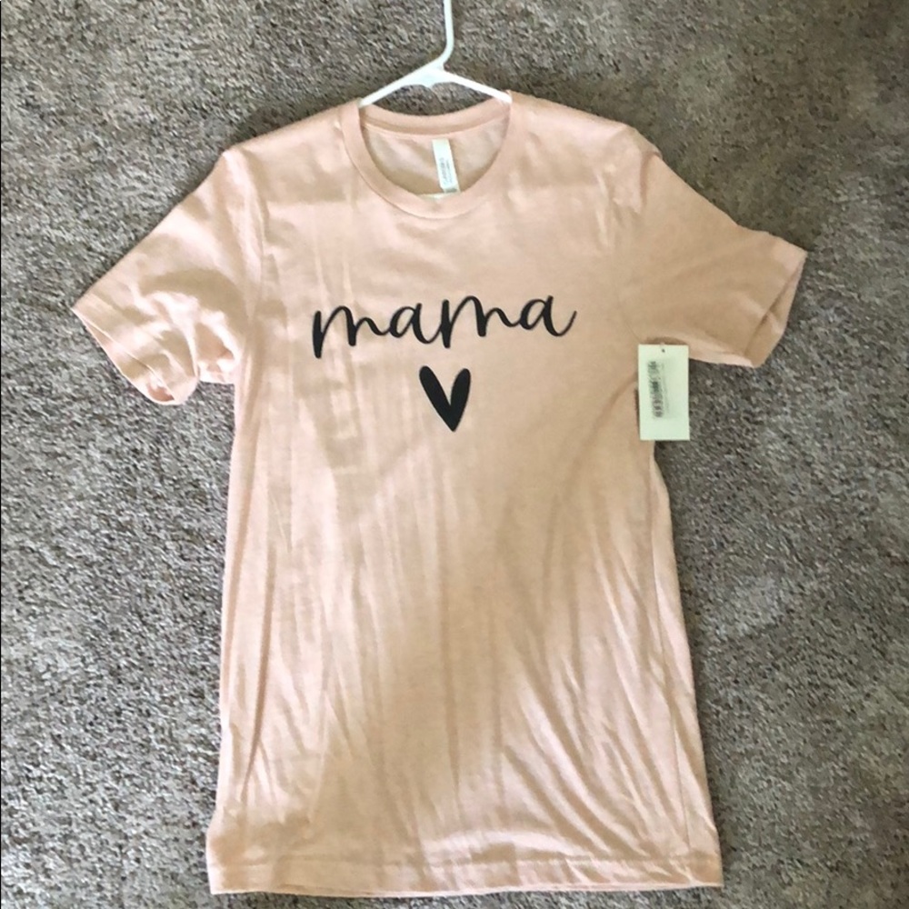 NWT mama shirt sleeve tee